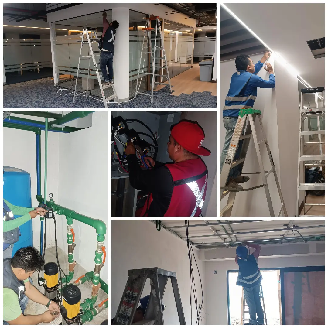 Quiénes somos trabajando plomeria y electricidad en Guadalupe Nuevo León